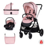 Kinderwagen Chipolino Marbella 3-in-1 Pink Marshmallow