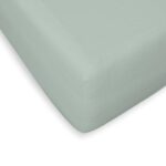 Hoeslaken Boxmatras Briljant Baby Jersey Stonegreen 75x95