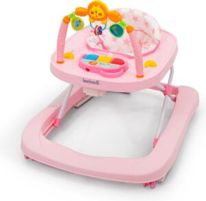Loopstoel Baninni Totti 2-in-1 Roze