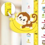 Kids Measure Tool™ - Op avontuur met hoogte - Magnetisch meetlint Aap | Educatief Speelgoed