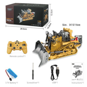 Construction wagon™ - RC Machtige Mini Bouwvoertuigen Sneeuwschuiver | Educatief Speelgoed