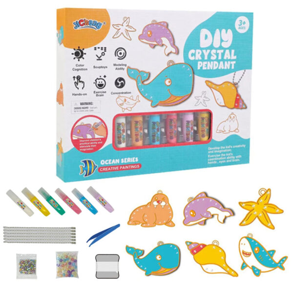 Pendant Craft Set™ - Kunst met een magisch vleugje - DIY Hangerset Onderwater | Educatief Speelgoed - Afbeelding 1