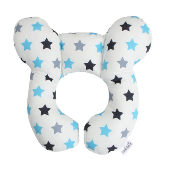 Baby Pillow™ | Ondersteuning voor het hoofdje - Babykussentje Sterretjes | Educatief Speelgoed - Afbeelding 1