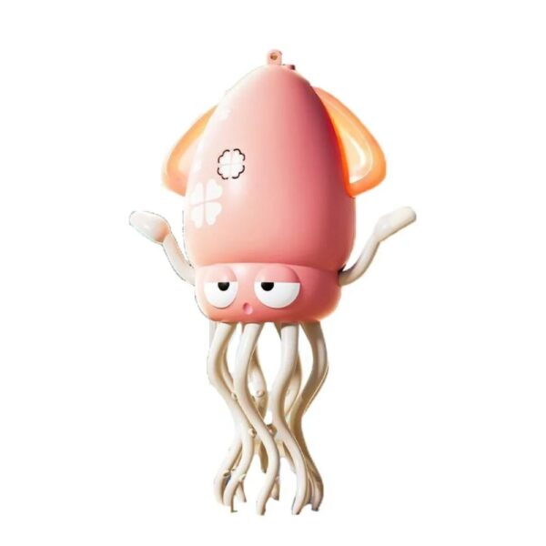 Dancing Octopus™ – Opladen&Spelen– Dans Octopus Licht Roze | Educatief Speelgoed - Afbeelding 1
