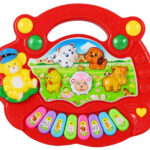 Kids Musical Piano™ - Muzikale Dierenpret - Speelgoedpiano Rood | Educatief Speelgoed