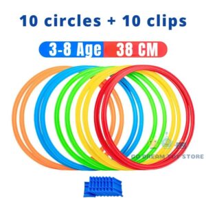 Jump Hoops™ – Spring&Speel– Hoepel Set 38cm (3-8 jaar) | Educatief Speelgoed