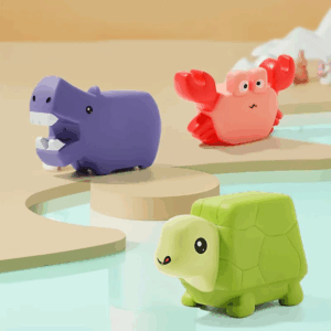 Bath Buddies™ – Dolle Dieren Douche – Bad Speelgoed Waterpistool 3 Stuks Dieren Set A | Educatief Speelgoed