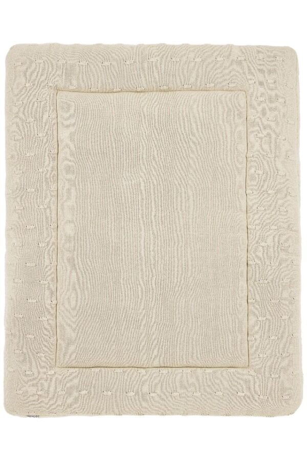 Boxkleed Meyco Knots Soft Sand - Afbeelding 1
