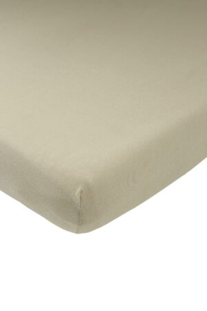 Hoeslaken Wieg Meyco Jersey Taupe 40x80
