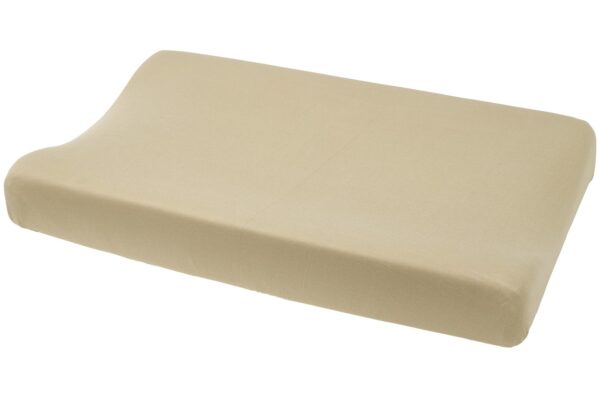 Aankleedkussenhoes Meyco Basic Jersey Sand - Afbeelding 1