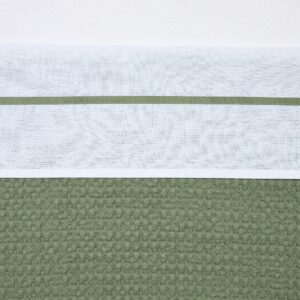Laken Wieg Meyco Bies Olive Green 75x100