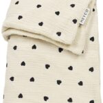 Deken Wieg Meyco Sweet Heart Soft Sand 75x100
