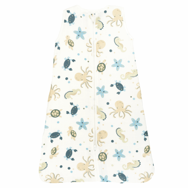 Slaapzak Little Boo Hydrofiel Ocean Blue 70cm - Afbeelding 1