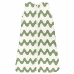 Slaapzak Little Boo Hydrofiel Big Wavy Green 70cm