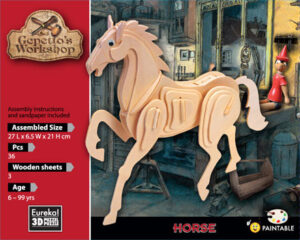 Gepetto's Horse (36) - Eureka  3d Puzzel