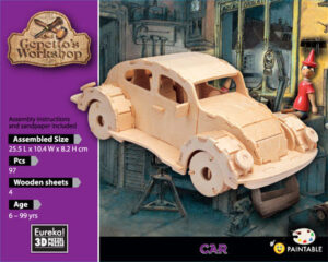 Gepetto's Car (97) - Eureka  3d Puzzel