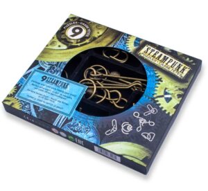 9 Steampunk Puzzels (set 2) - Eureka  Denkpuzzel