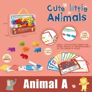 Rainbow Teddy Bears Toys™ - Educatief&Creatief - Regenboog Telberen Berenset (Dieren: Type A) | Educatief Speelgoed