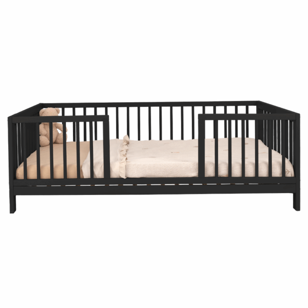 Peuterbed Colorfull Home Liam V2 70x140 Pure Black - Afbeelding 1