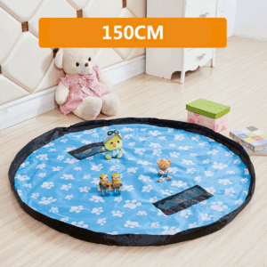 Toy Storage Bag™ - Eenvoudig georganiseerd - Speelkleed&opbergzak in 1 Blauw | Educatief Speelgoed