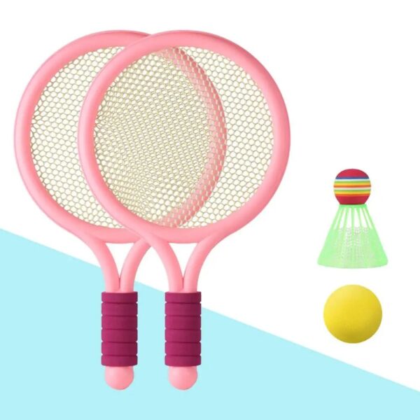 Racket Tennis™ – Mik&Smash– Tennis&Badminton Speelset Roze | Educatief Speelgoed - Afbeelding 1