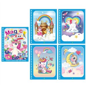 Magic Water Book™ - Tover de tekening tevoorschijn - Kleurboek Eenhoorn | Educatief Speelgoed