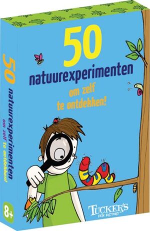 50 natuurexperimenten om zelf te ontdekken - Tucker's Fun Factory Kaartspel