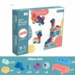 Soft Building Blocks™ | Bouwplezier voor ieder kind - Zachte Bouwstenen 50 stuks - €44.95 | Educatief Speelgoed