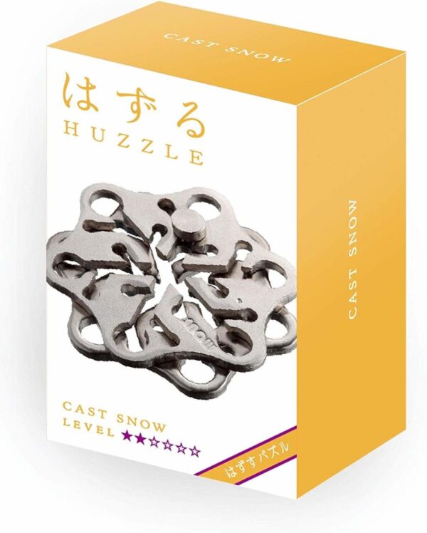 Cast Snow ** - Huzzle (Hanayama)  Cast Puzzle - Afbeelding 1