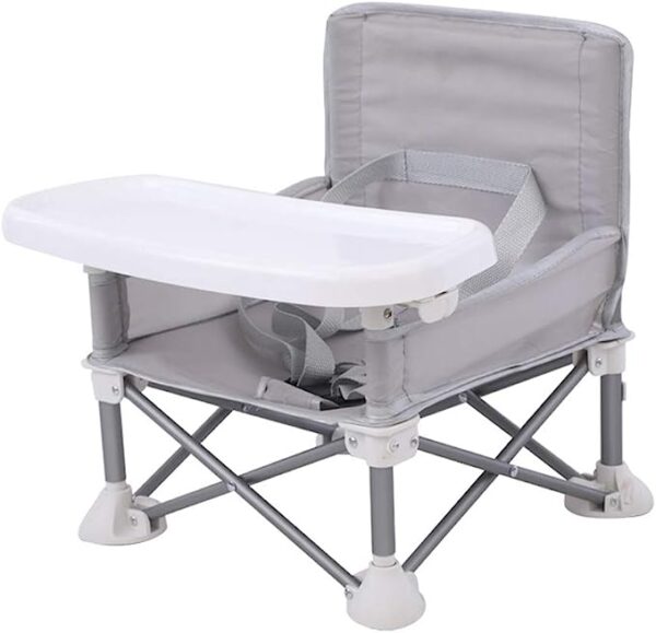 Toddler Camping Chair™ - Comfortabel kamperen voor kinderen - Kampeerstoel Grijs | Educatief Speelgoed - Afbeelding 1