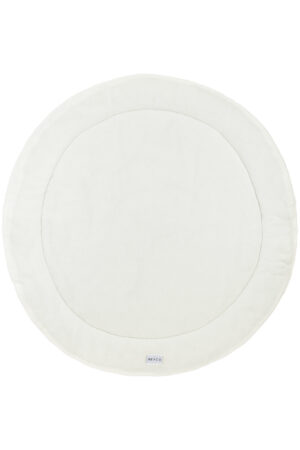 Boxkleed Meyco Rond 95cm Bouclé Off White