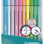 STABILO Pen 68 PastelParade - 20 stuks