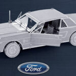 Metal Earth - 1965 Ford Mustang - Fascinations  3d Puzzel