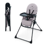 Kinderstoel Kinderkraft Binci Black/Grey