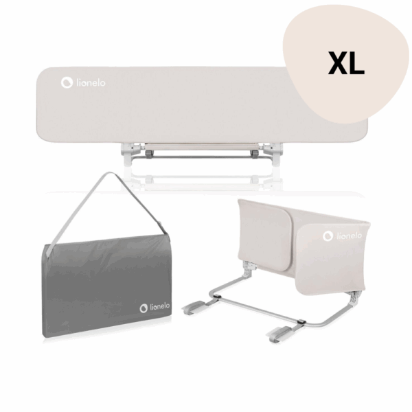 Bedrek Lionelo Lora XL Opvouwbaar Beige Sand - Afbeelding 1