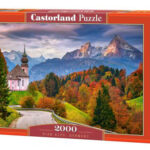 Autumn in Bavarian Alps Germany (2000) - Castorland  Legpuzzel