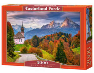 Autumn in Bavarian Alps Germany (2000) - Castorland  Legpuzzel