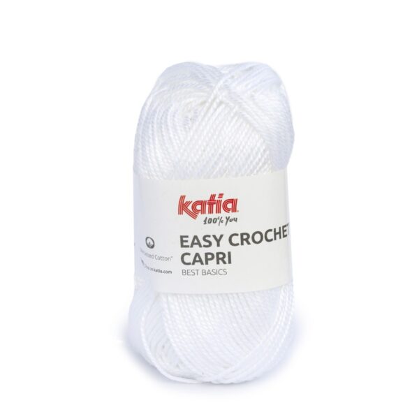 Katia Easy Crochet Capri - wit 100 - Afbeelding 1