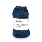 Katia Easy Crochet Capri - donkerblauw 107