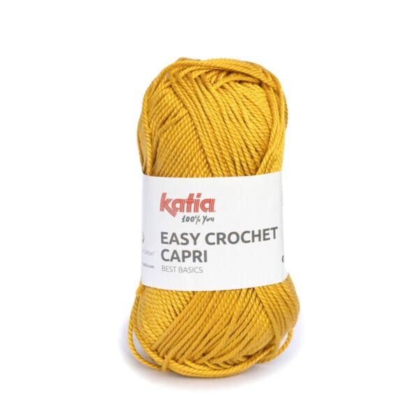 Katia Easy Crochet Capri - mosterd 109 - Afbeelding 1