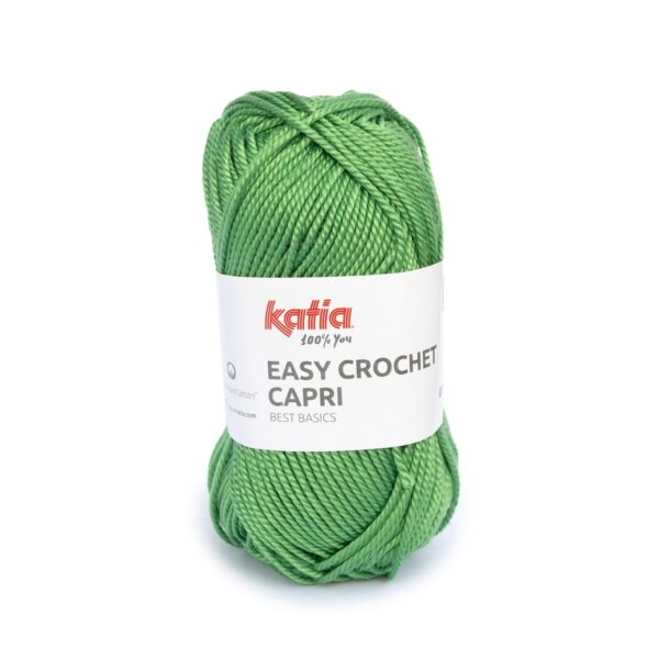 Katia Easy Crochet Capri - grasgroen 117 - Afbeelding 1