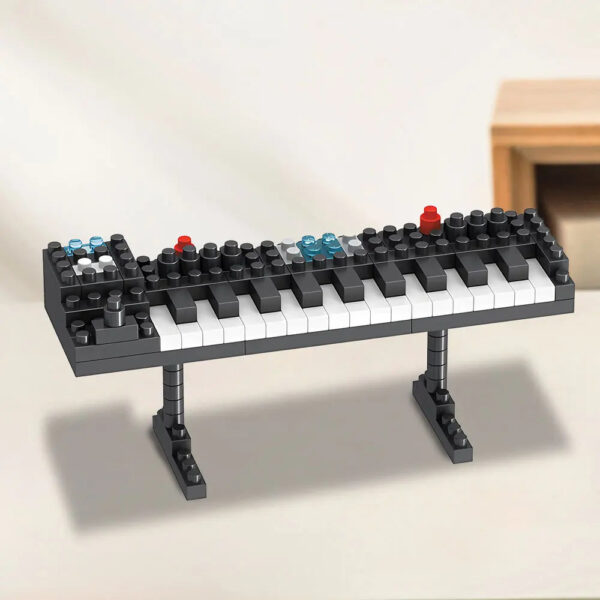 Construction Instrument™ - Bouw Je Eigen Minimuziekinstrument - Miniatuur muziekinstrument Keyboard | Educatief Speelgoed - Afbeelding 1