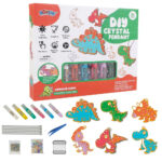Pendant Craft Set™ - Kunst met een magisch vleugje - DIY Hangerset Dino's | Educatief Speelgoed