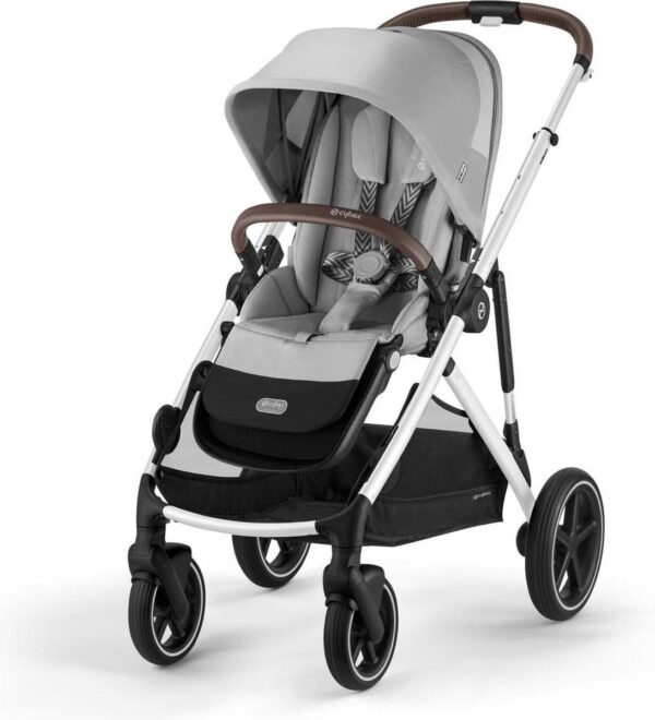 Wandelwagen Cybex Gazelle S Stone Grey/Mid Grey - Silver Frame - Afbeelding 1