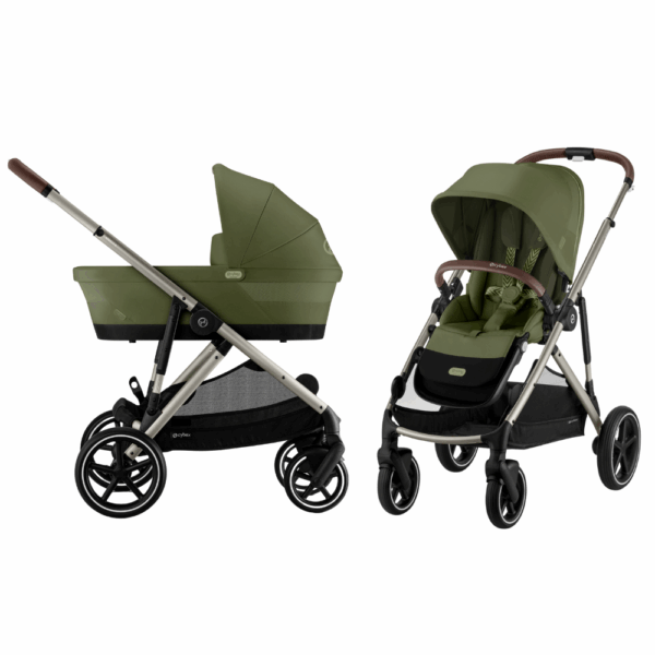 Kinderwagen Cybex Gazelle S Moss Green/Khaki - Afbeelding 1