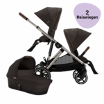 Twin Kinderwagen Cybex Gazelle S Chocolate Brown/Brown