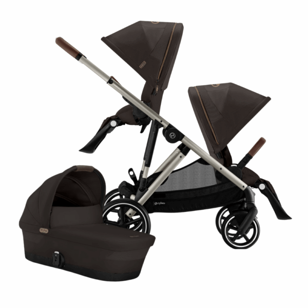 Duo Kinderwagen Cybex Gazelle S Chocolate Brown/Brown - Afbeelding 1