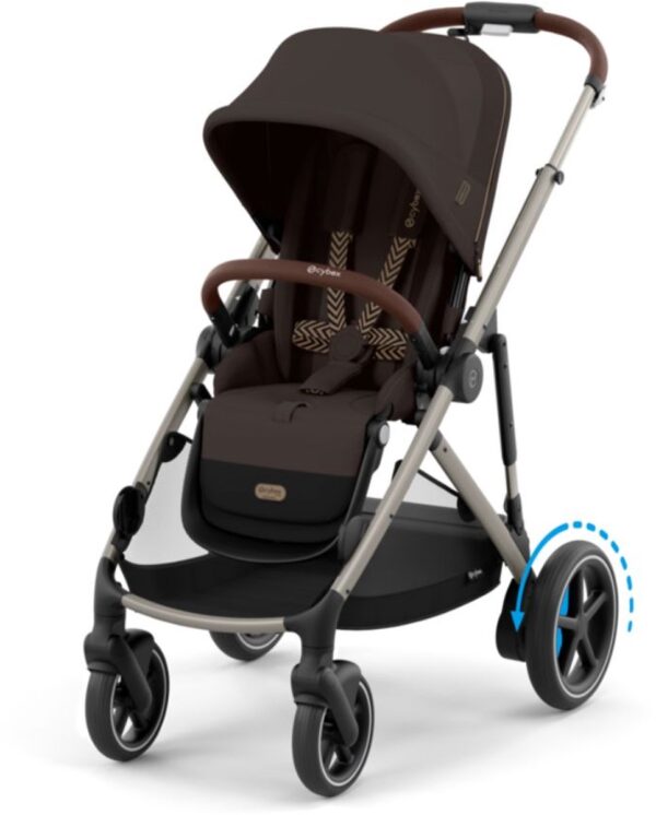 Wandelwagen Cybex e-Gazelle Chocolate Brown/Brown - Afbeelding 1