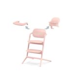 Kinderstoel Cybex Lemo 3-in-1 Pearl Pink/Light Pink met Babyset&Eetblad