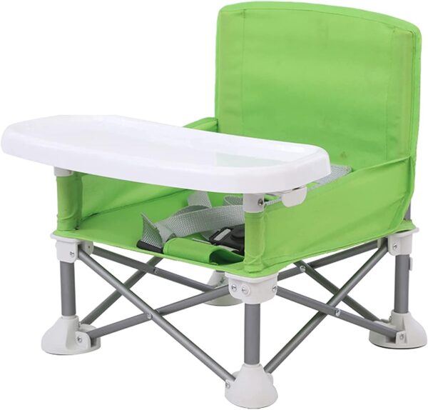 Toddler Camping Chair™ - Comfortabel kamperen voor kinderen - Kampeerstoel Lichtgroen | Educatief Speelgoed - Afbeelding 1